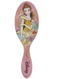 WetBrush Original Detangler Disney Princess Belle vaikiškas plaukų šepetys, Gražuolė