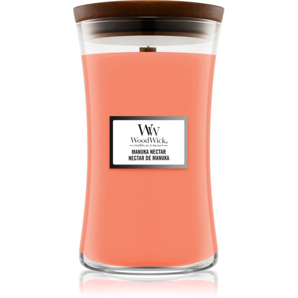 Woodwick Manuka Nectar Scented Candle aromatinė žvakė, 610  g