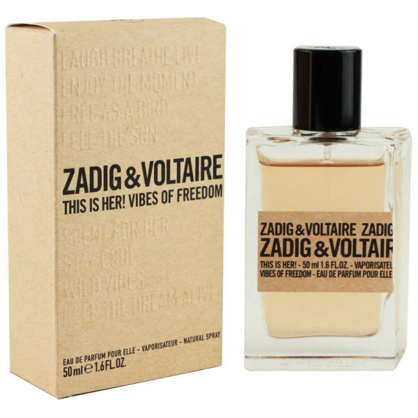 Zadig & Voltaire This is Her! Vibes of Freedom EDP parfumuotas vanduo moterims, 50 ml