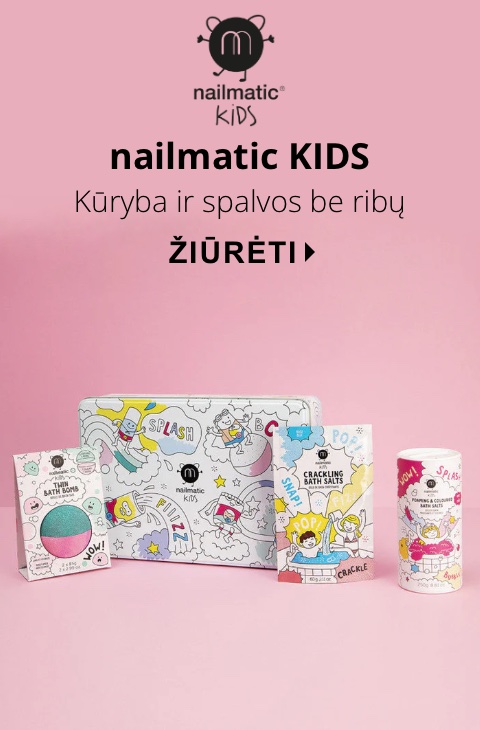 Nailmatic KIDS kūryba ir spalvos be ribų