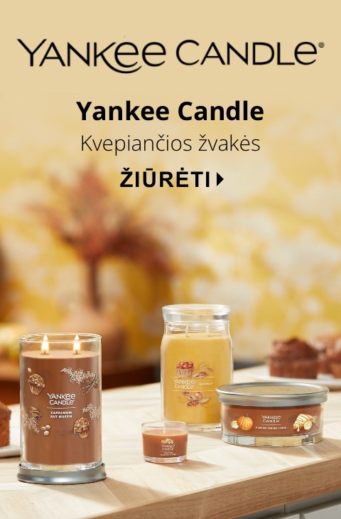 Yankee Candle kvepiančios žvakės